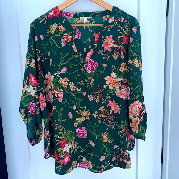 Long Sleeve Gauze Tunic - Picture 1 of 4